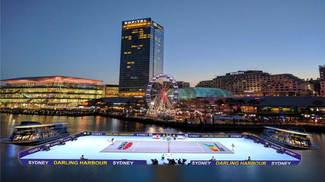 Marine Business News Floating tennis competition and yacht festival to reinvigorate Darling Harbour tourism precinct