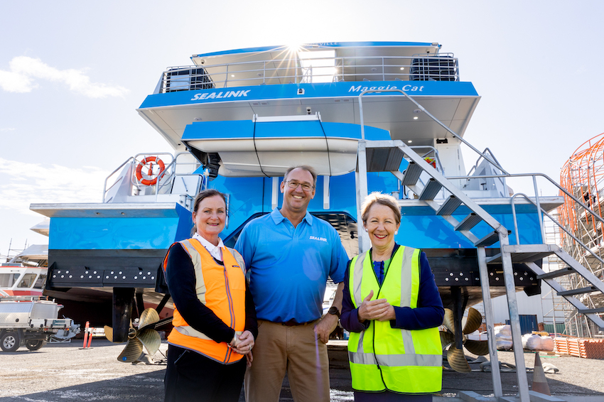 Queensland’s boat building industry buoyed by SeaLink’s 23M investment