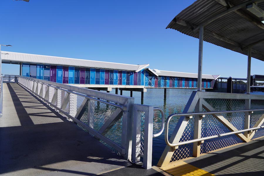 Russell Island’s ferry terminal officially opens