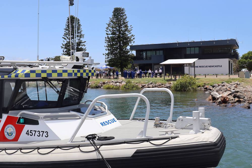 73 million for Marine Rescue NSW as Newcastle base opens Marine