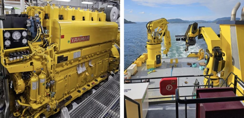 Mimmo Engine Mimmi starts work - Marine Business News