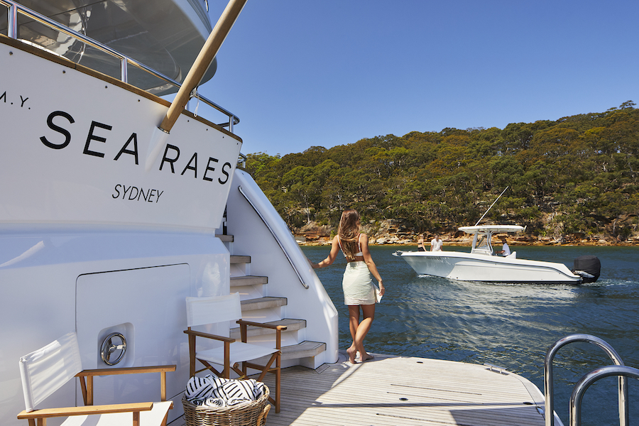 Sea Rias M.Y. Sea Raes returns to Sydney Harbour for the summer - Marine ...
