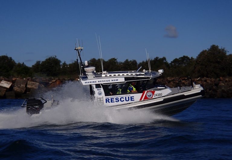 Marine Rescue NSW Commissioner honours Trial Bay volunteers for heroic ...