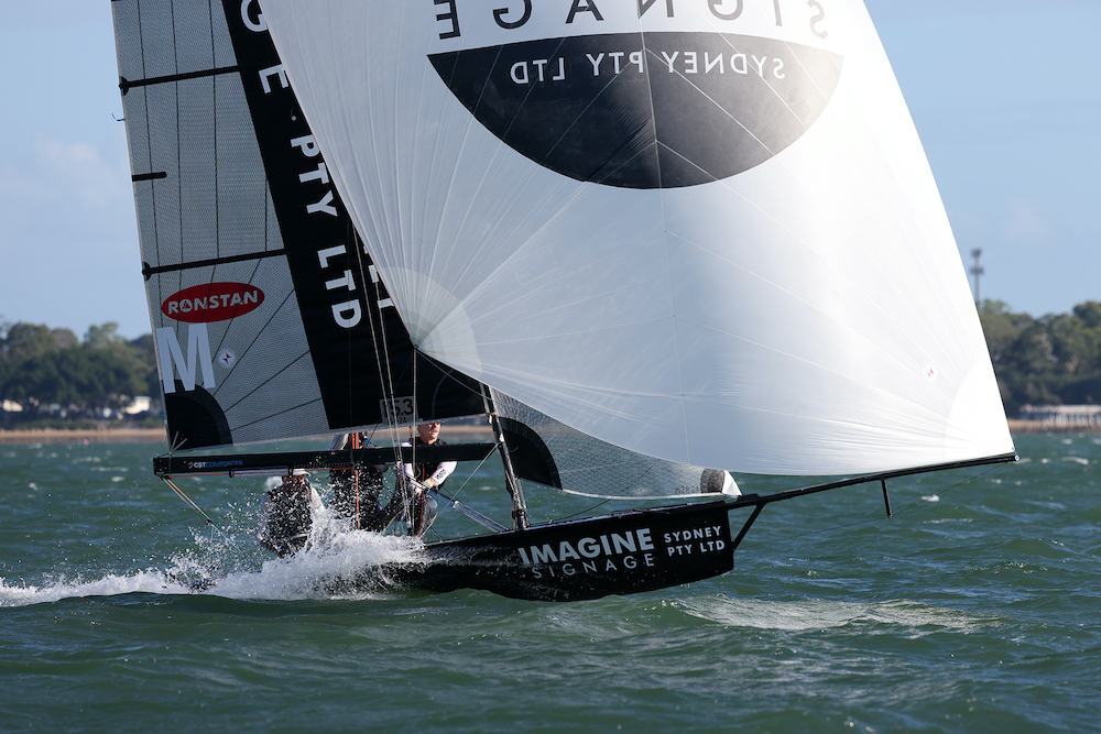 Positive signs for Imagine crew at skiff nationals - Marine Business News