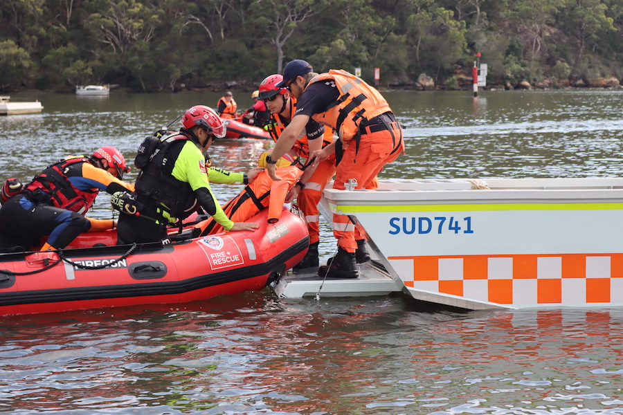 Drones and boats exercise flood rescue capabilities in NSW SES training ...